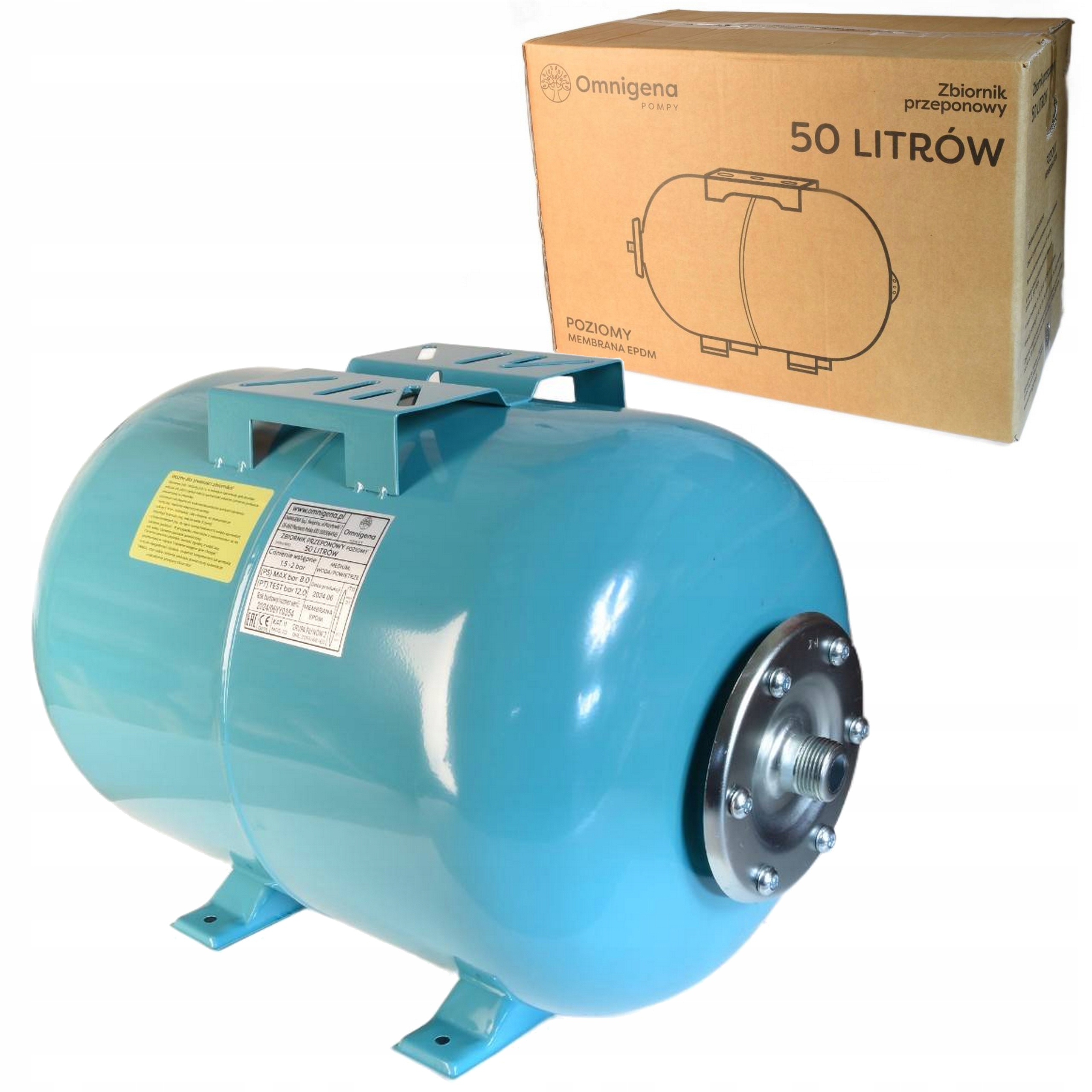 50 L Hydroforová Membránová Nádrž Hydroforová Omnigena Pro Vodní Čerpadlo