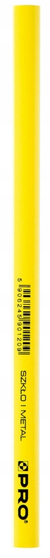 

Ołówek do szkła metalu żółty Pro 240mm