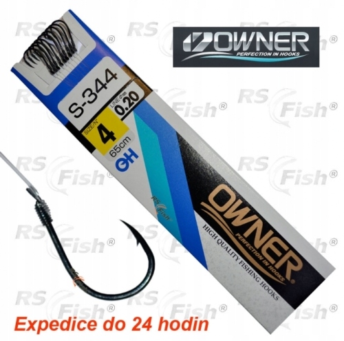 Haczyki z przyponami Owner S 344 4