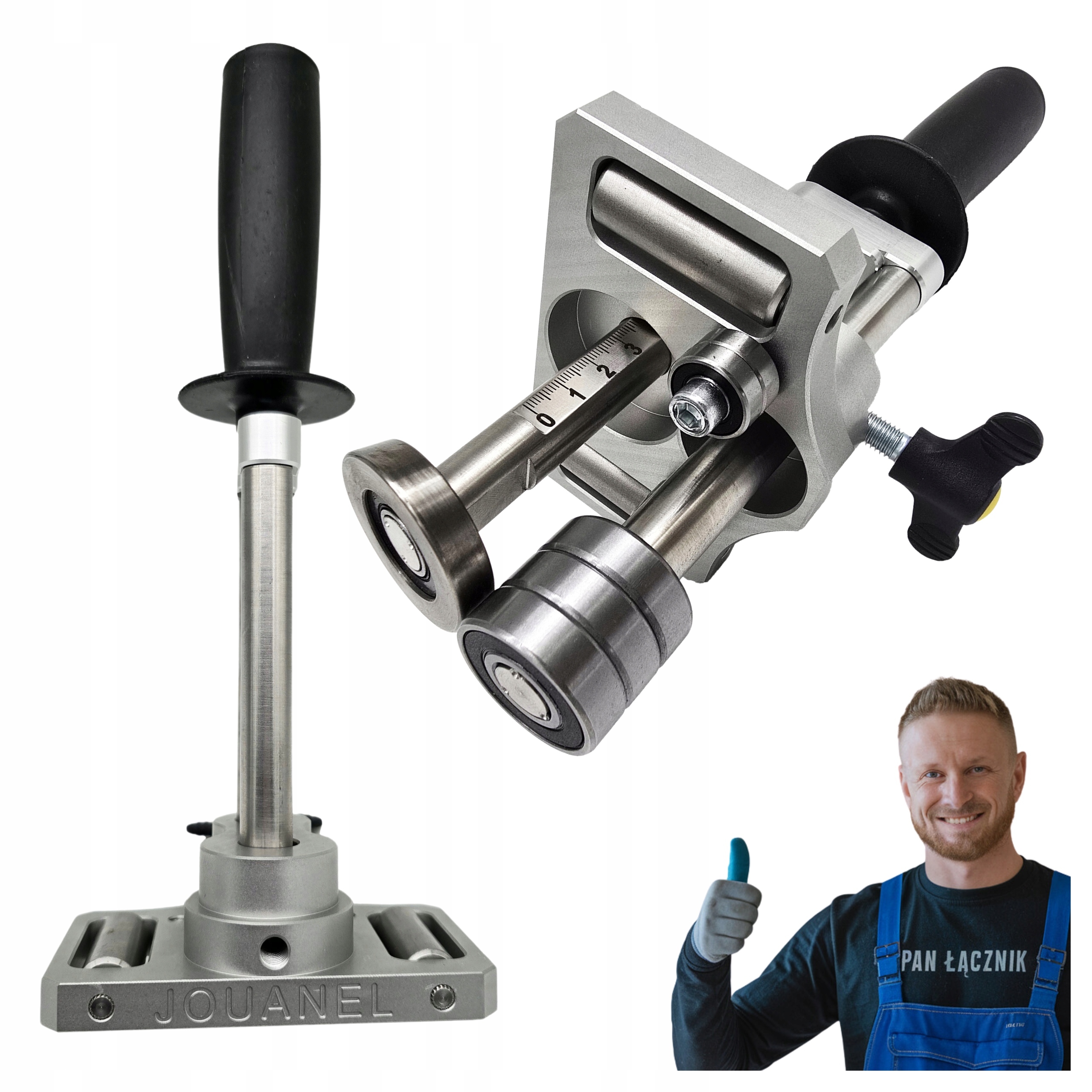 Bender na plech ohýbač ručný valček 100mm jednostĺpcový s delením