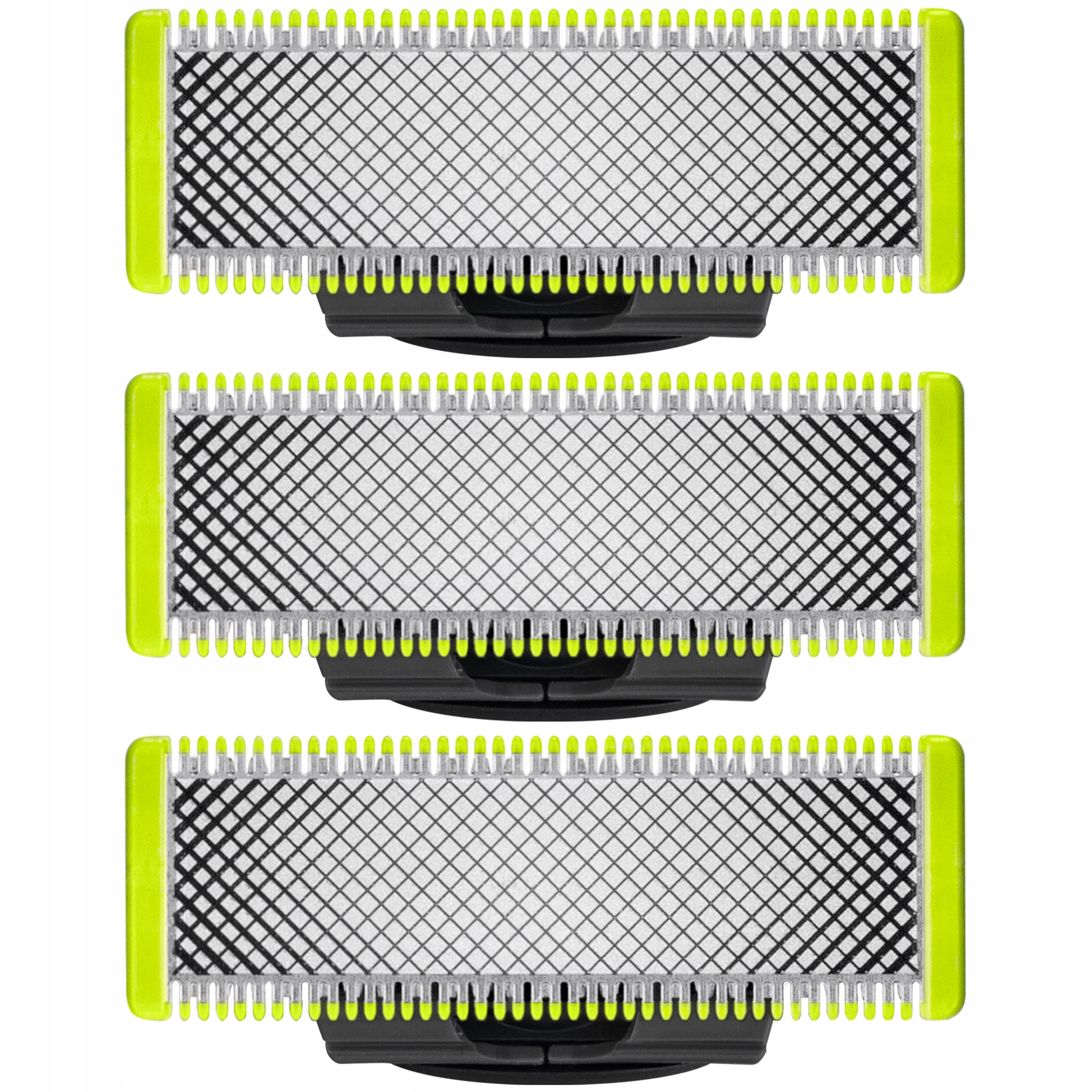 3x Originální Břit Philips Oneblade QP210 Pro Holicí Strojky Na Obličej