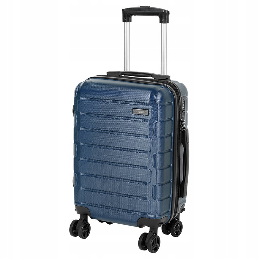 BLACK HORSE ZESTAW 2 WALIZEK DUŻA + MAŁA KABINOWA NA 4 KÓŁKACH Liczba komór 1