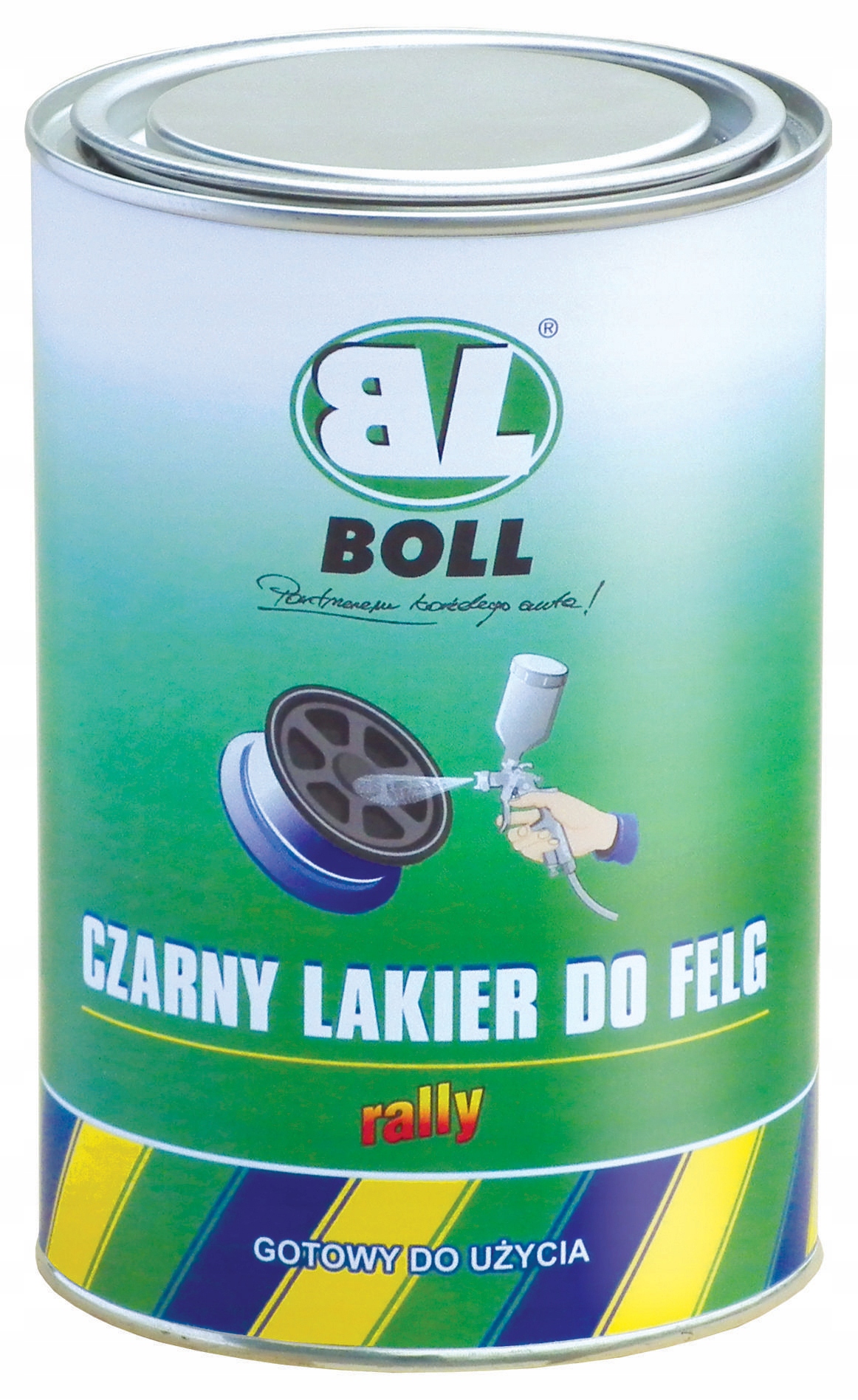 

Boll Lakier Do Felg Rally Czarny Mat 1L