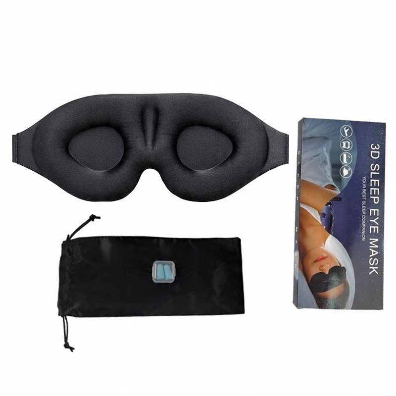 

3D Premium Maska Do Spania Opaska Na Oczy Snu