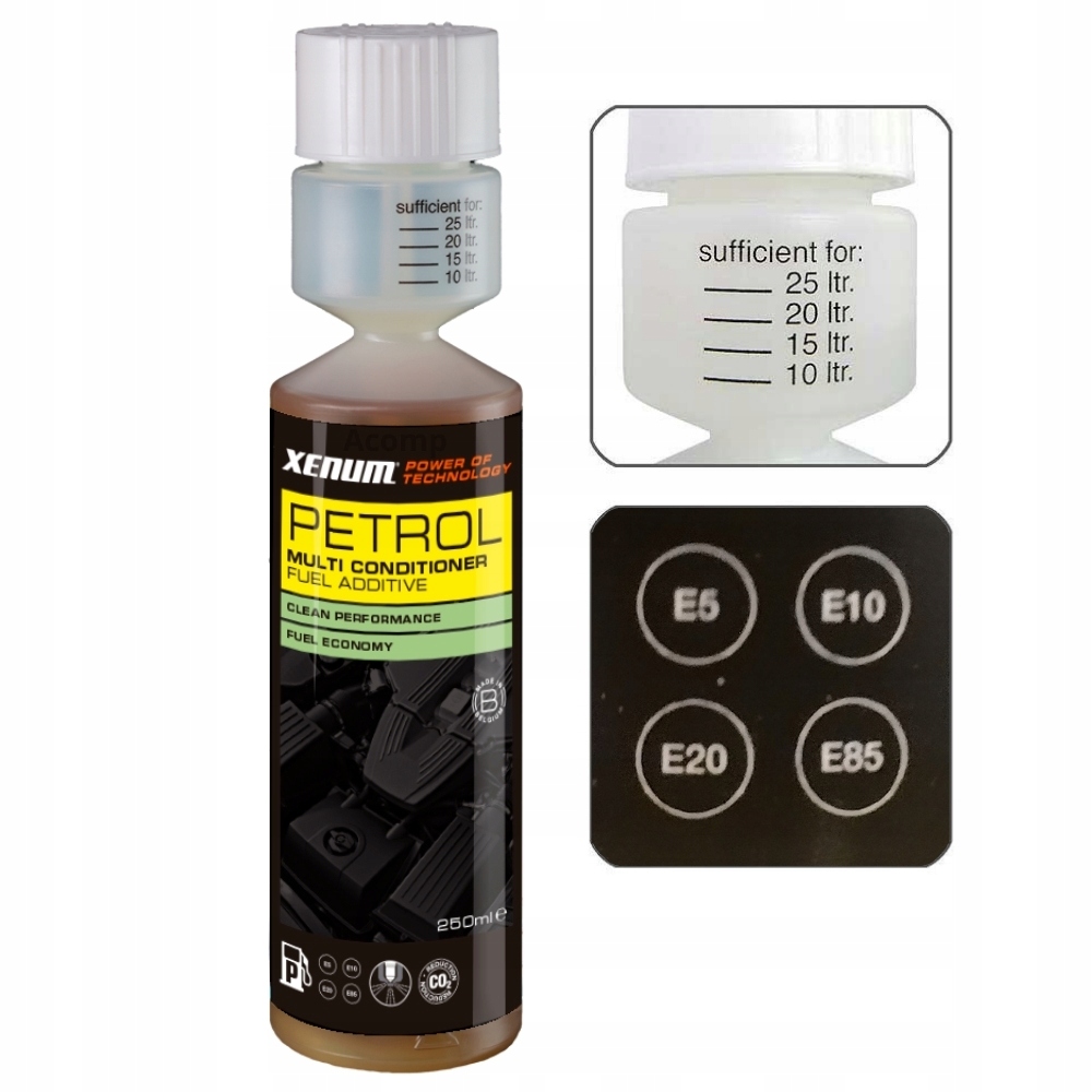 Xenum Petrol Multi Conditioner czyści wtryski, dodatek do benzyny E10 /250L