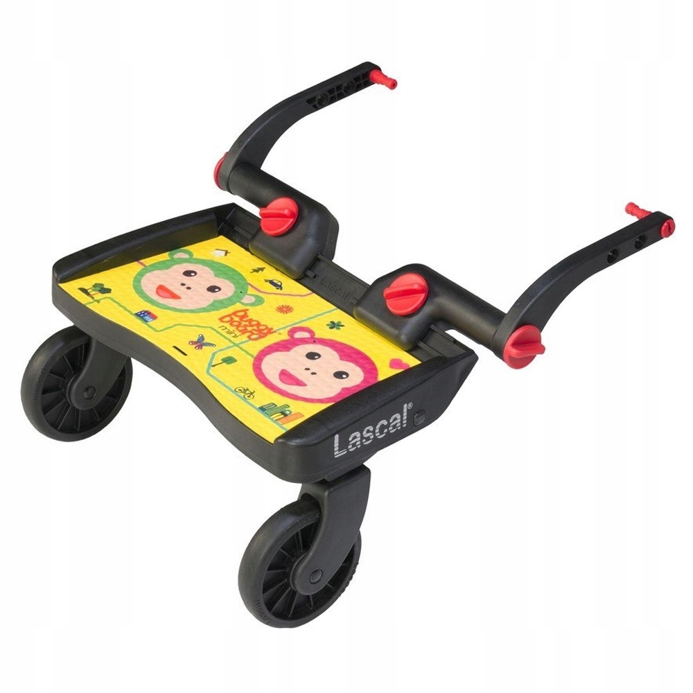 Dostawka do wózka uniwersalna, Lascal BuggyBoard Mini żółta małpki