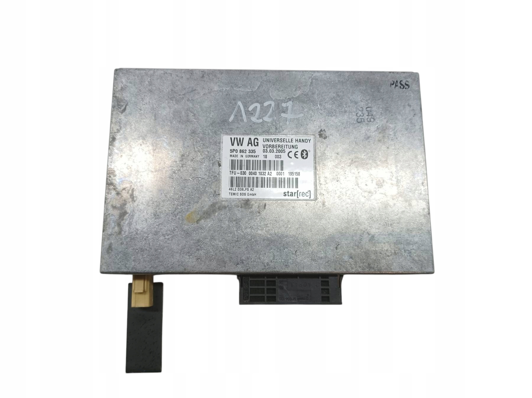 Module BLUETOOTH 5P0862335 Seat Altea et (2004- )