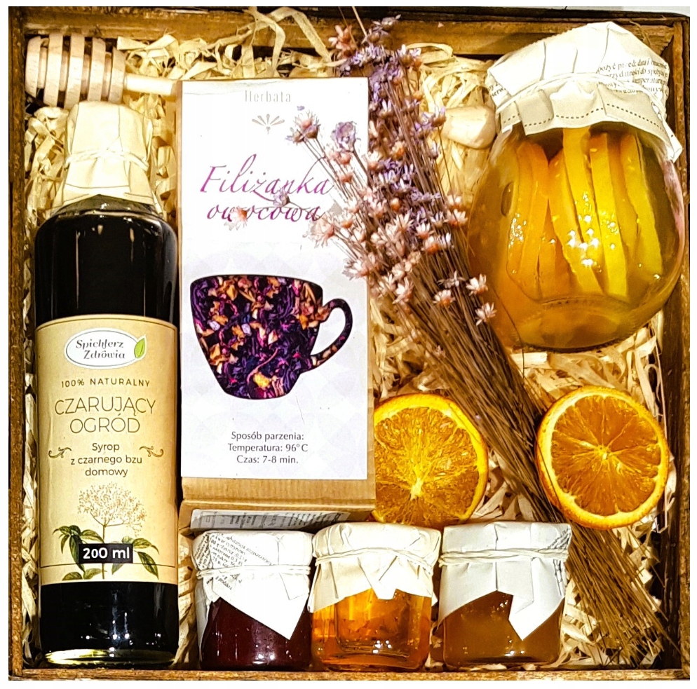 Levně Koš Dárková Sada Dárek Čaj Květiny Pro Den Matek