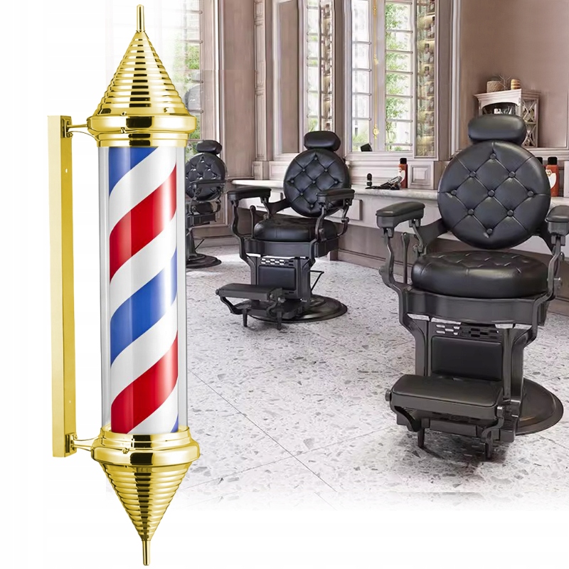 Stropní Svítidlo sloupek barberská Led lampa barberský barber znak reklama obývací pokoj 103 cm