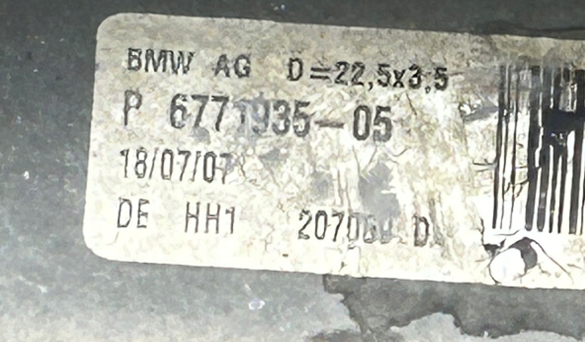 subframe axle beam axle beam rear part rear. BMW X5 E70 3.0D