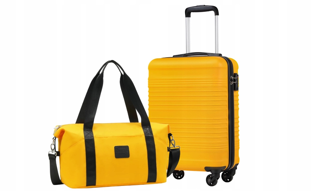 Sada kabinového kufru 55x35x20 taška 40x25x20 Coolife Ryanair Tsa