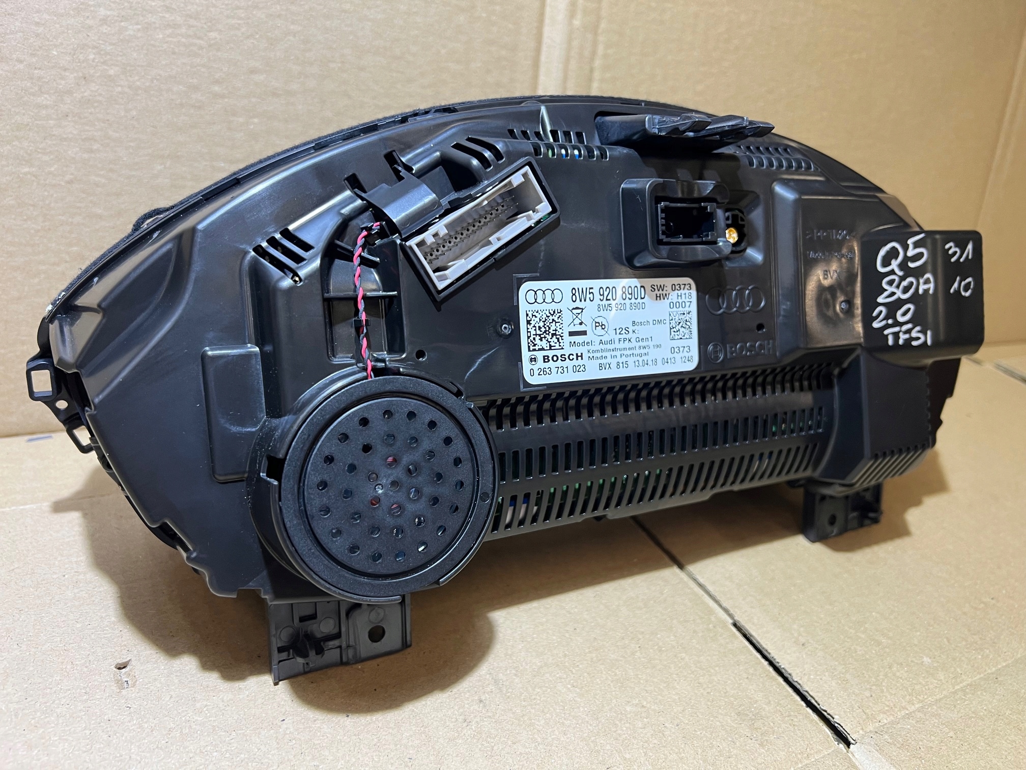 AUDI Q5 80A A4 B9 2.0 TFSI dials dials VIRTUAL 8W5920890D