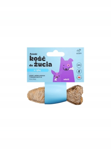 5 x Azanki Kost Losos Rybka 12 cm