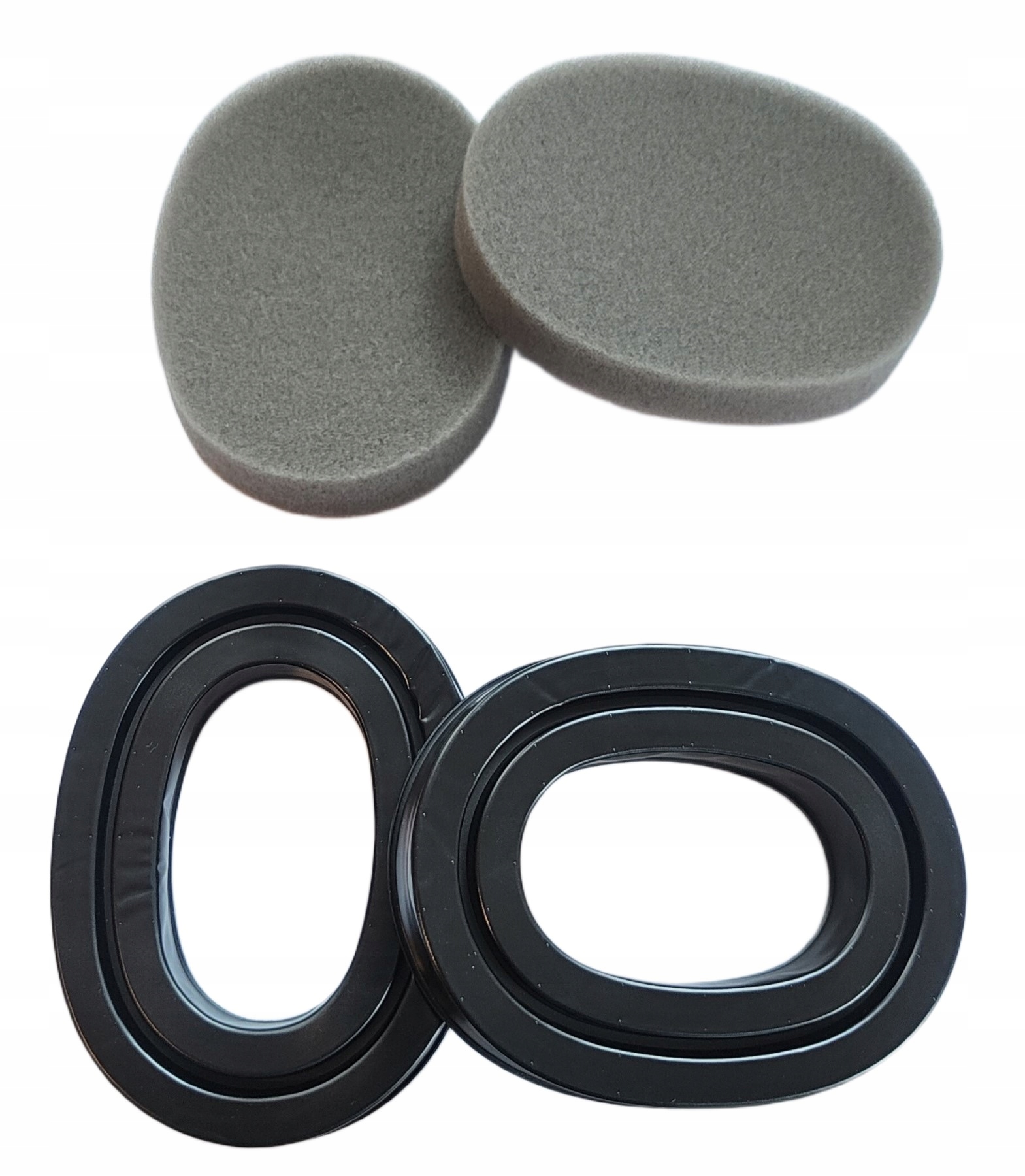 Wkładki żelowe do ochronników słuchu RealHunter ACTiVE Pro PASSiVE