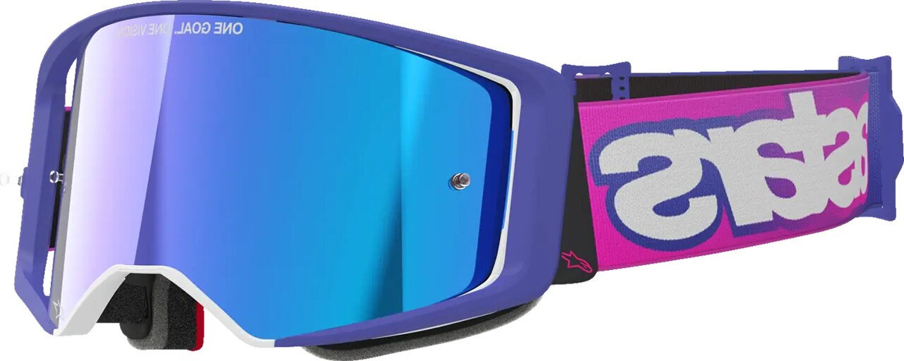 Okuliare Alpinestars Supertech Vision Vista purple mirror