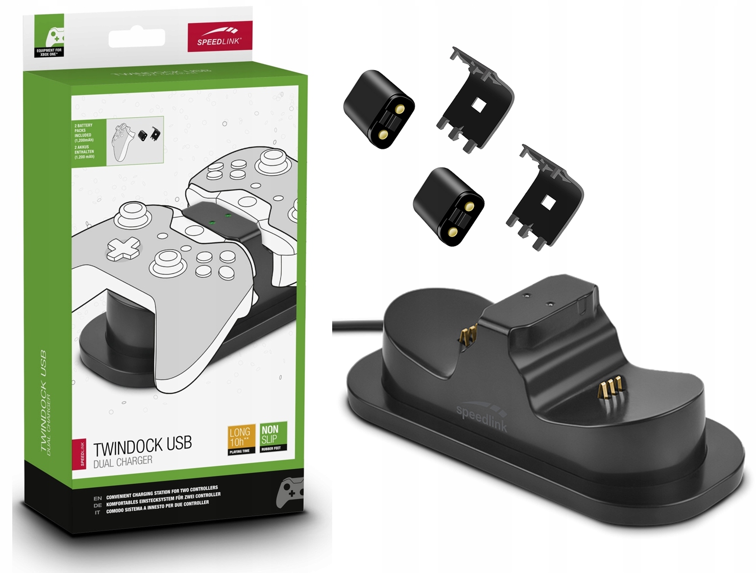 

Stacja Dokujaca 2 Akumulatory do Padów Xbox One