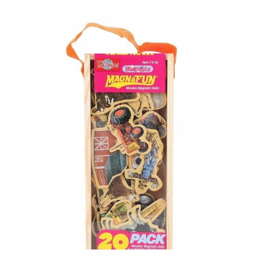 UKŁADANKA MAGNETYCZNA DREWNIANA