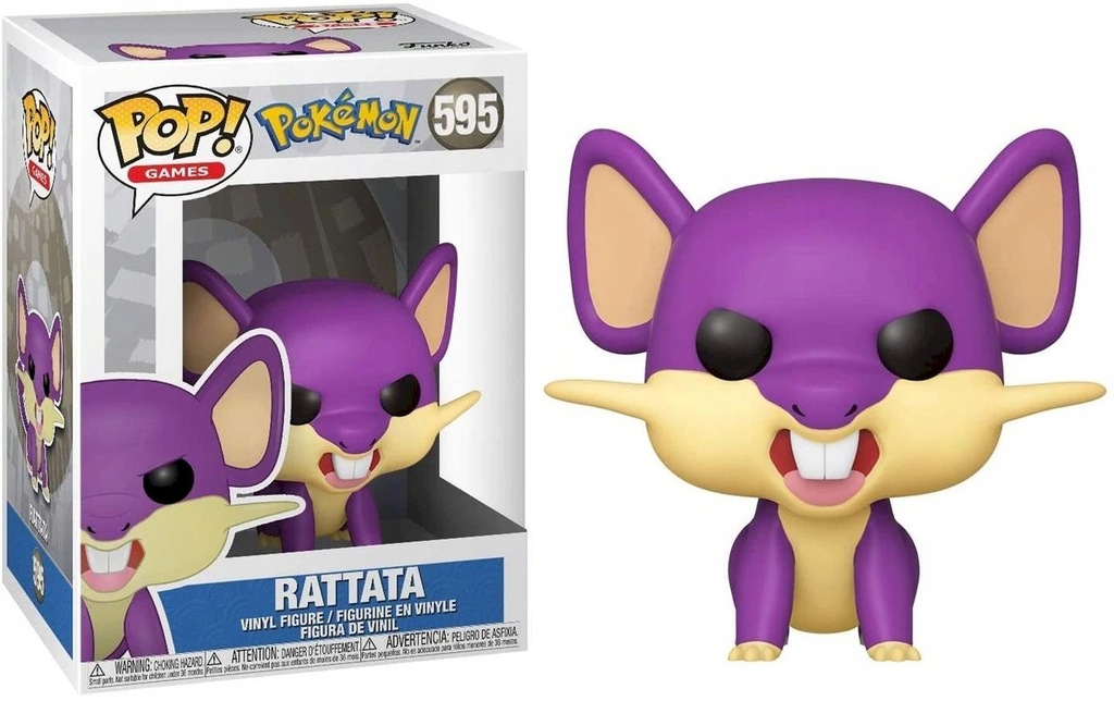 Figurka Funko Pop! Pokemon Rattata (595)