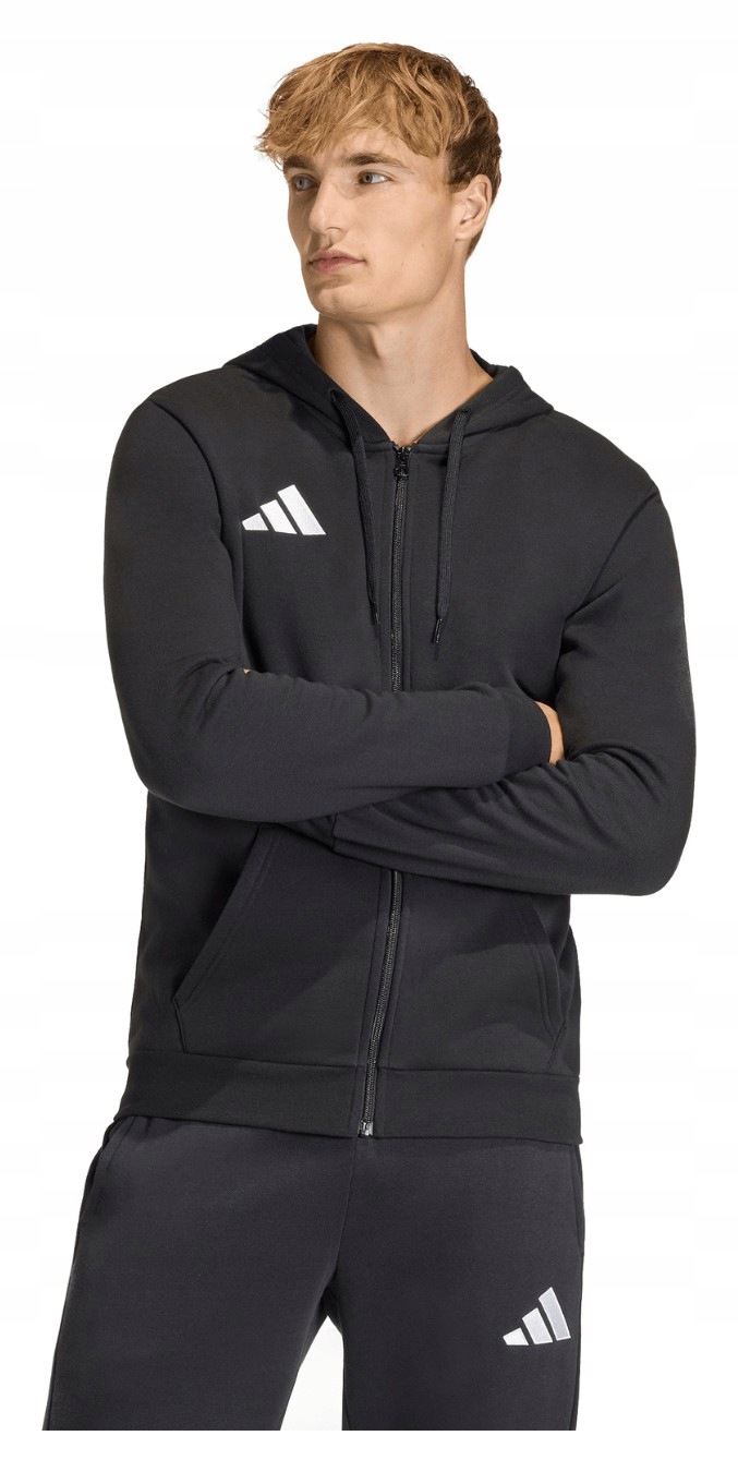 Mikina Adidas Teamwear Entrada 26 Fz Hoody černá KF5945 vel. L