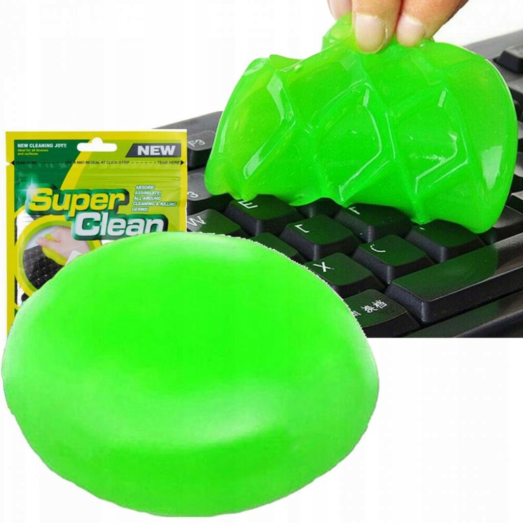 Elastyna Żel Do Usuwania Kurzu Brudu Glut Guma Czyszczenie Wielofunkcyjne