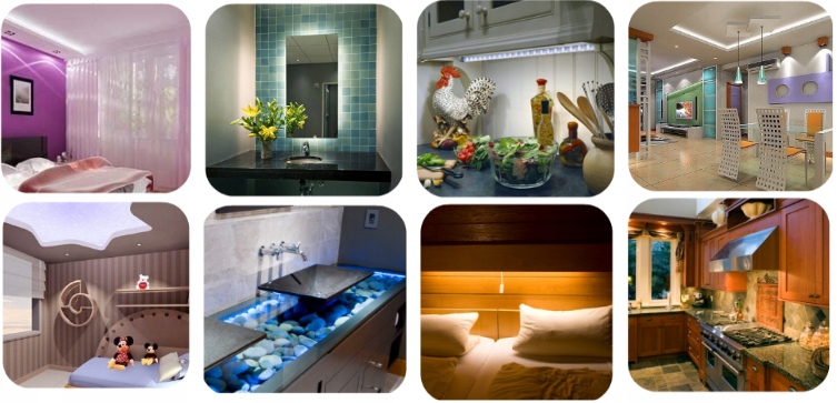 TAŚMA LED SMD WODOODPORNA 5M RGB KOLOROWA + PILOT Barwa światła wielokolorowy