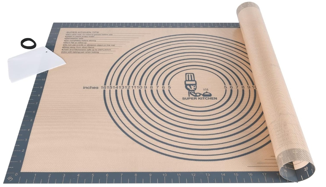 Silicone Kneading Board Silicone Pastry Mat Extra Non Stick