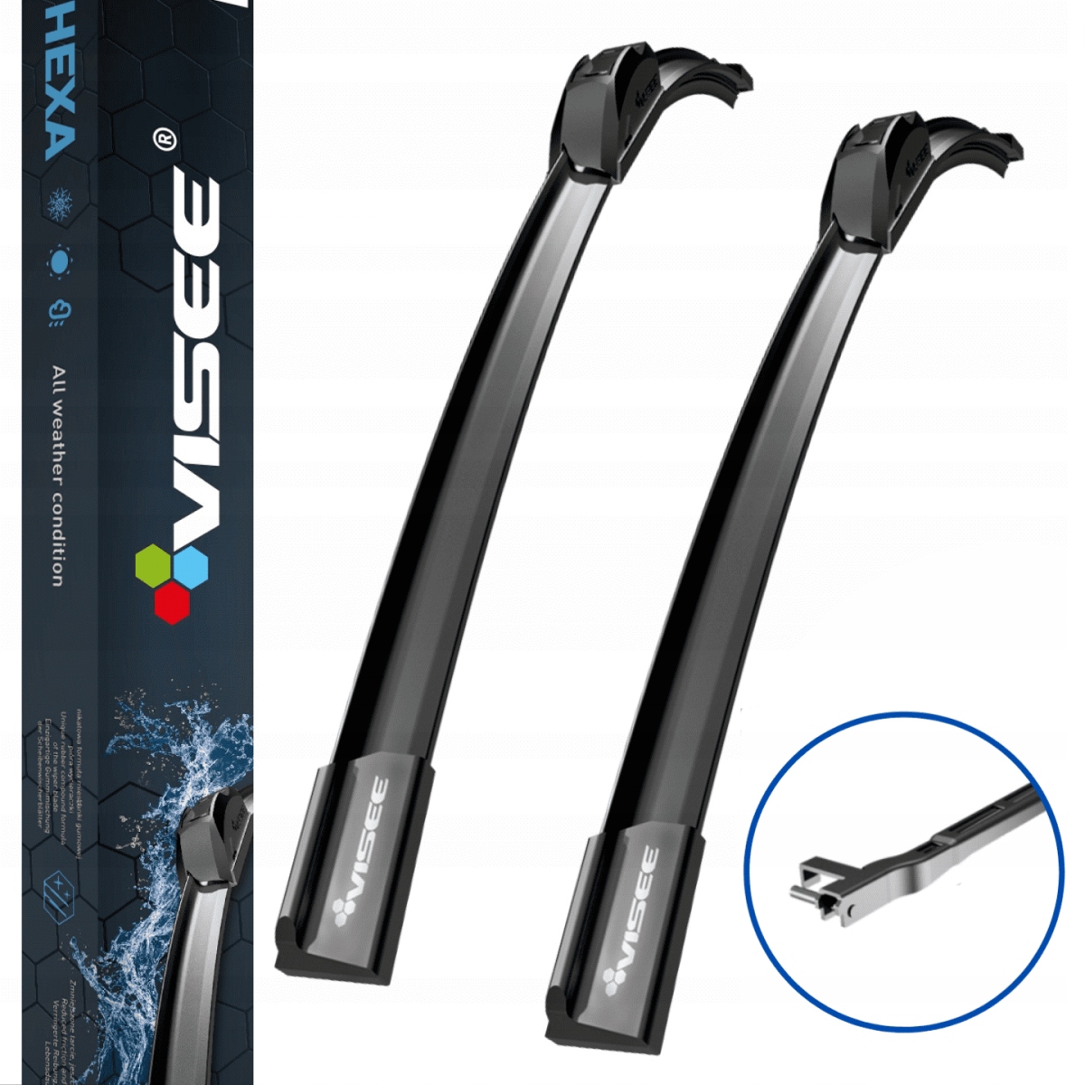 

Wycieraczki Visee do Bmw 3 E91 Kombi 2005-2009