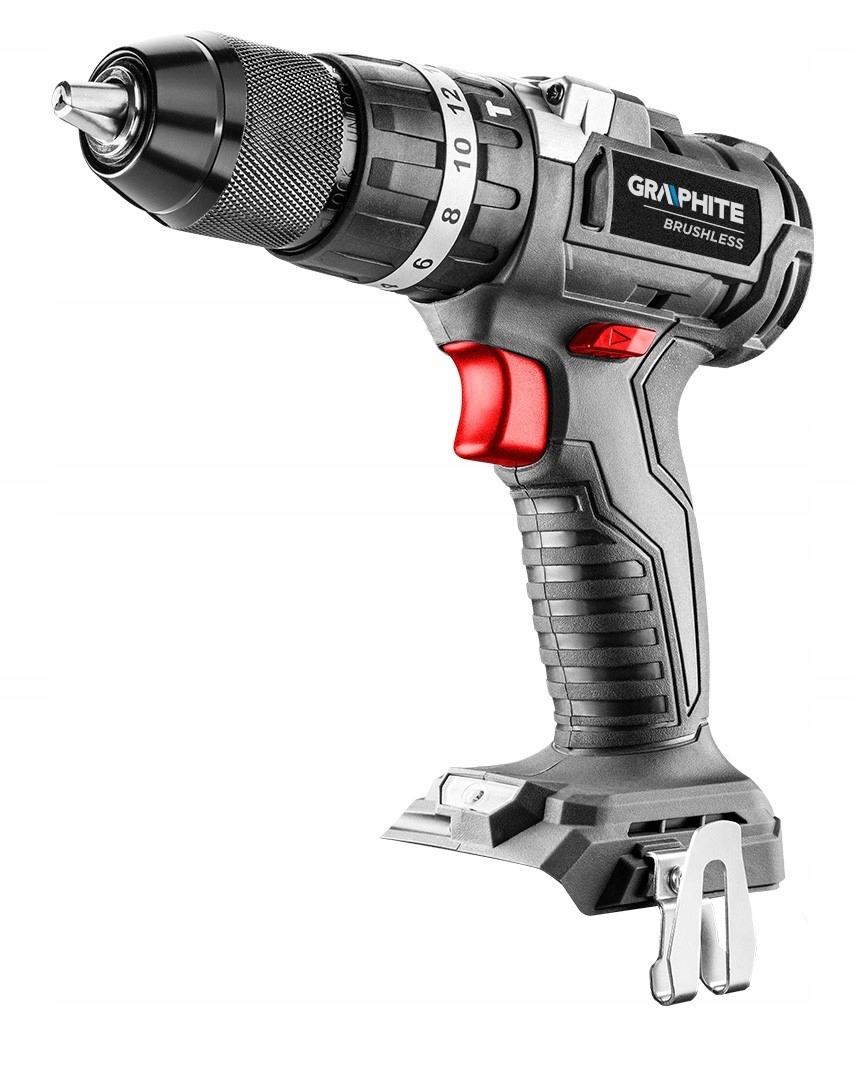 Graphite Wkrętarka Wiertarka Bezszczotkowa Udarowa 56Nm 18V bez aku 58G020