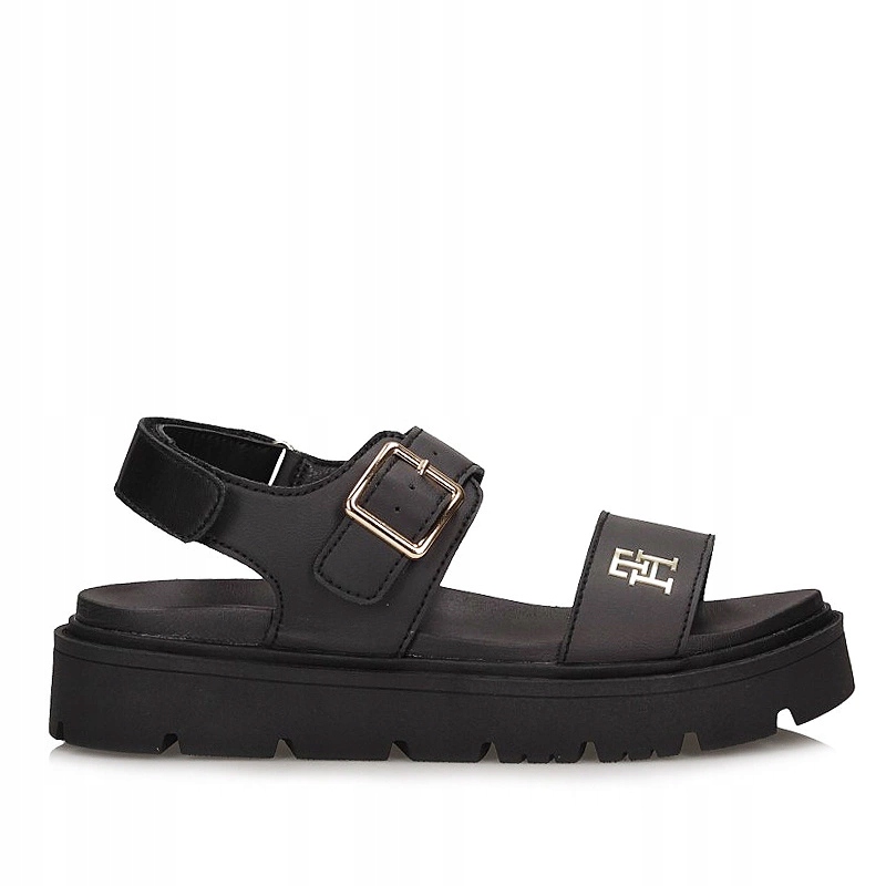 Dámské sandály na platformě Tommy Hilfiger T3A2-33785-0326999 Black