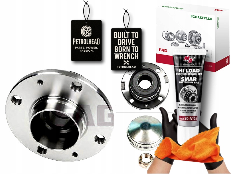 Ložisko Kola Alfa Zadní Grande Punto Fag #Petrolhead Pro+ Kit7