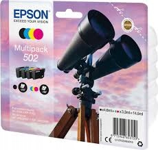 Tusz Epson 502 Zestaw Cmyk XP-5100 XP-5115 WF-2860DWF 4szt Org