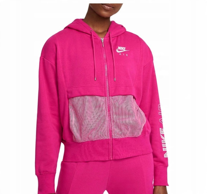 

Nike Air Bluza Damska Kaptur Fuksja CZ8618615 r. M