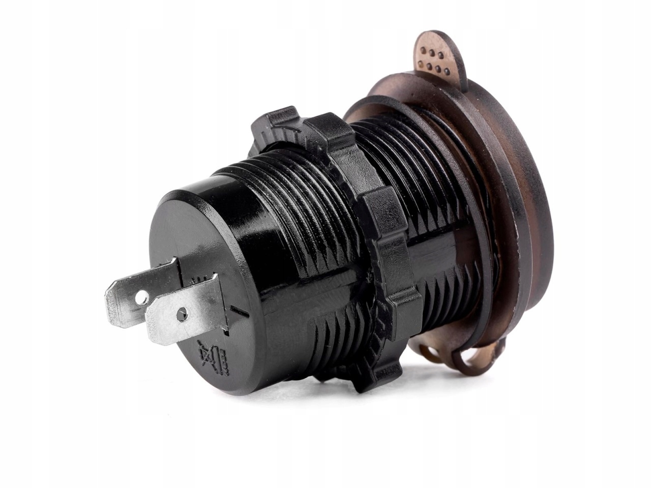 GRATISY# GNIAZDO SAMOCHODOWE ŁADOWARKA 2x USB WOLTOMIERZ Producent Amio