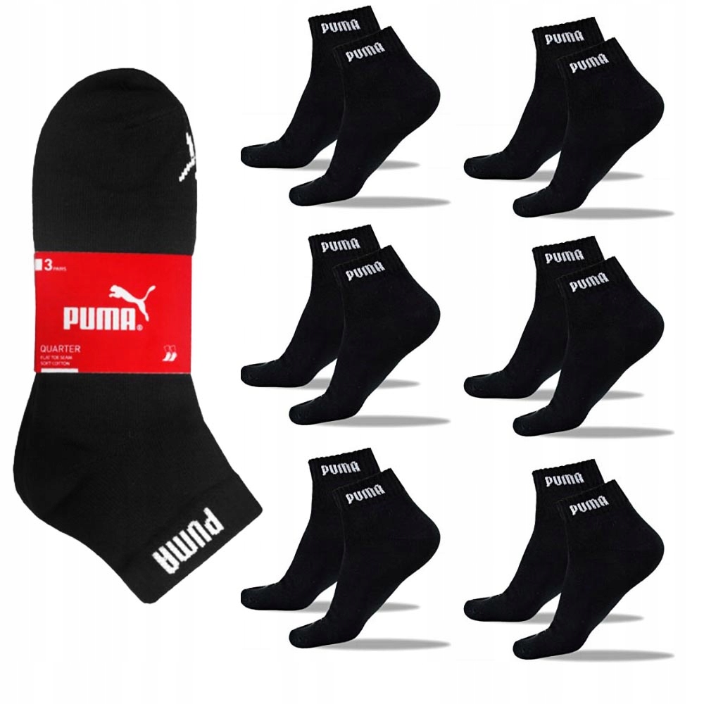 

Puma Zakostki Skarpety Quarter 6par 43/46