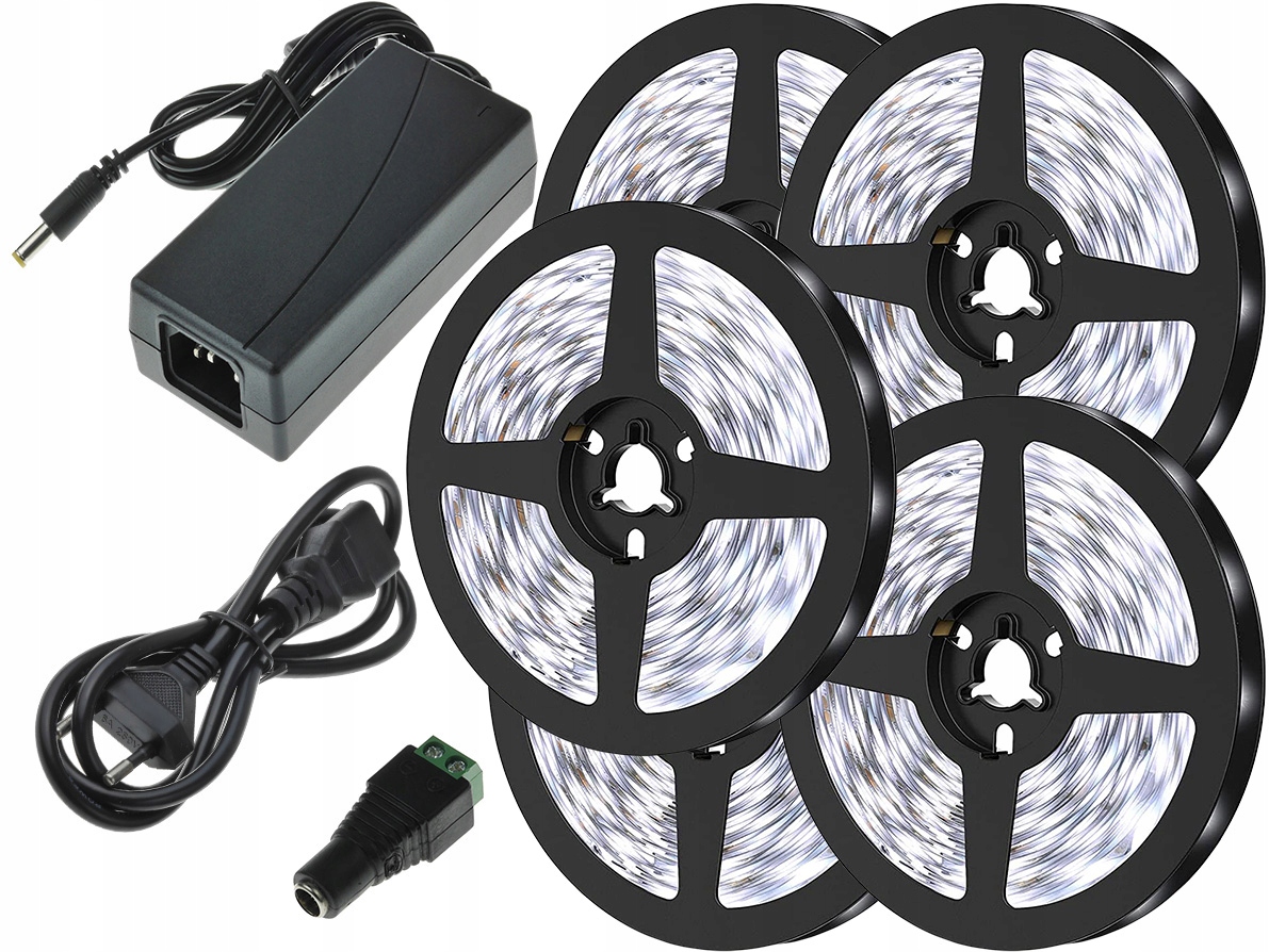 

Zestaw 1500 Led 25M Taśma SMD2835 Biały Zimny