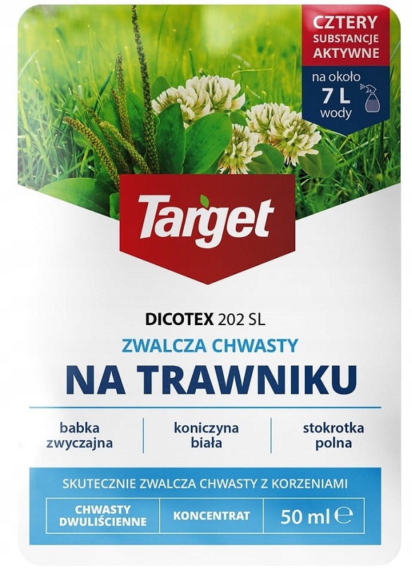 

Target Dicotex 202 Sl Zwalcza Chwasty Trawnik 50ML