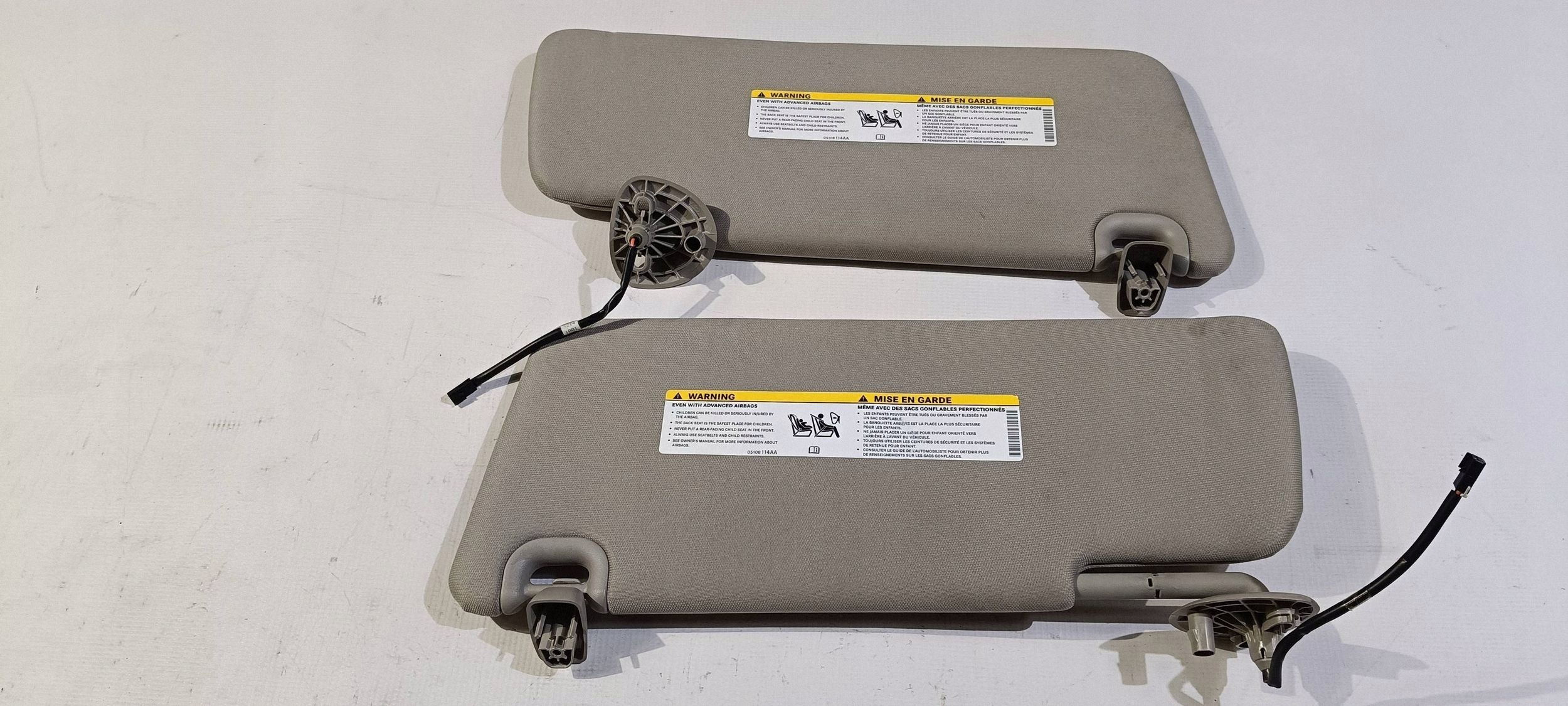 cover przeciwsloneczna visor visor komplet Dodge Ram 2013-2018