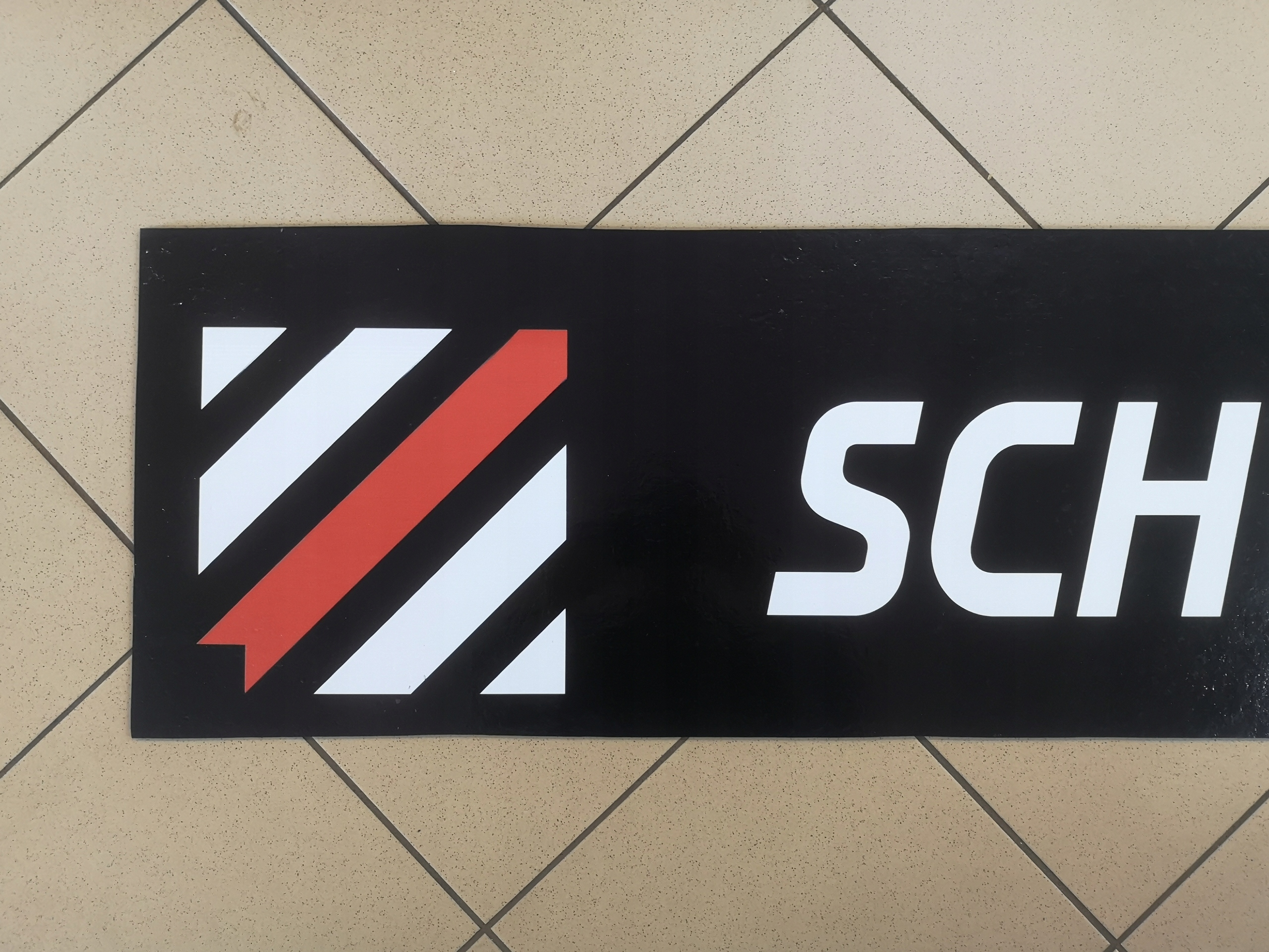 Chlapacz naczepy przyczepy SCHWARZMULLER czarny Installation side Rear