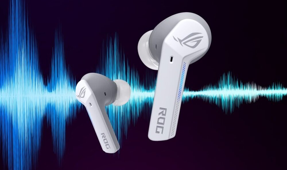 Słuchawki ASUS ROG Cetra True Wireless Biały Model ROG Cetra True Wireless