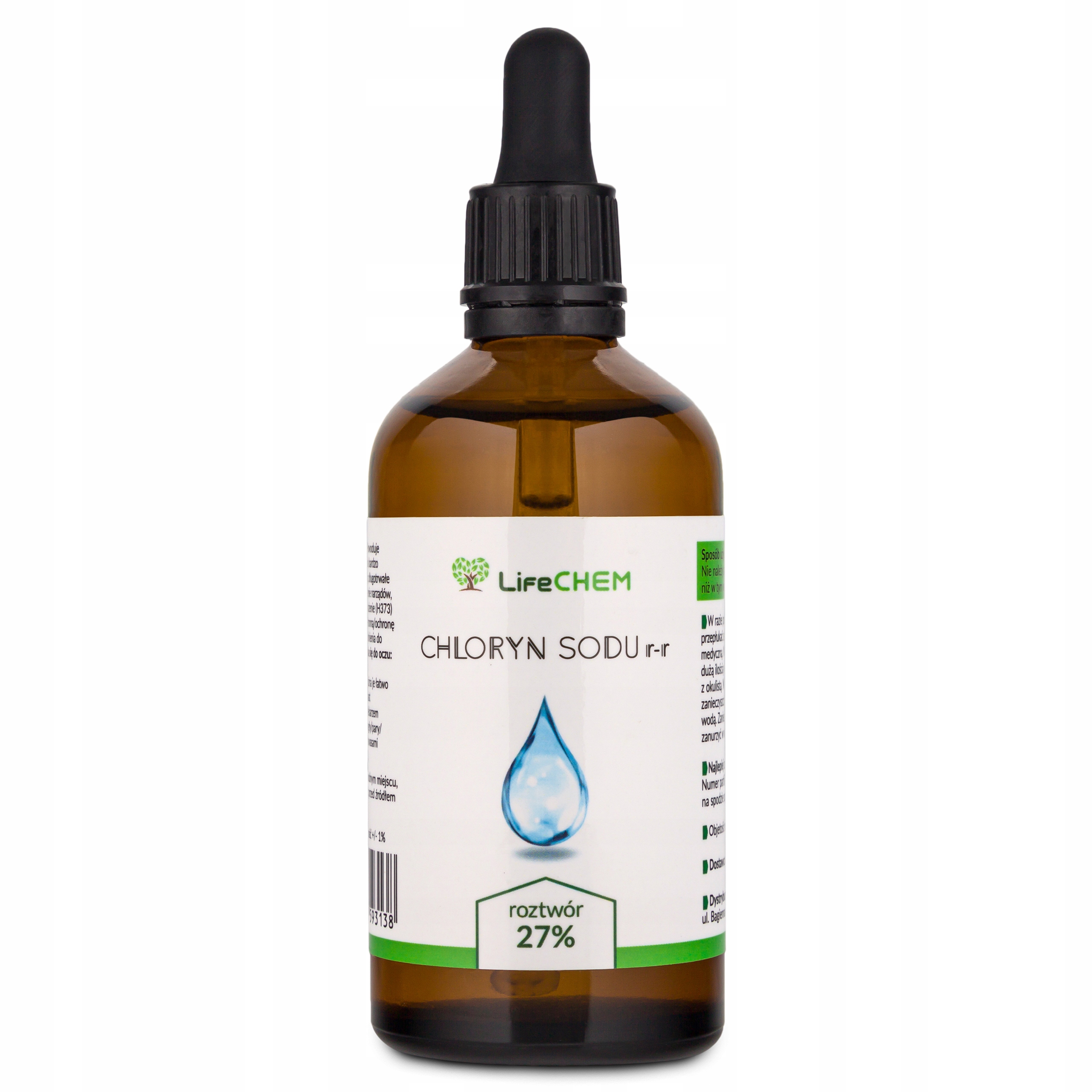 

Mms - Chloryn Sodu r-r 27% NaClO2 100ml - LifeCHEM