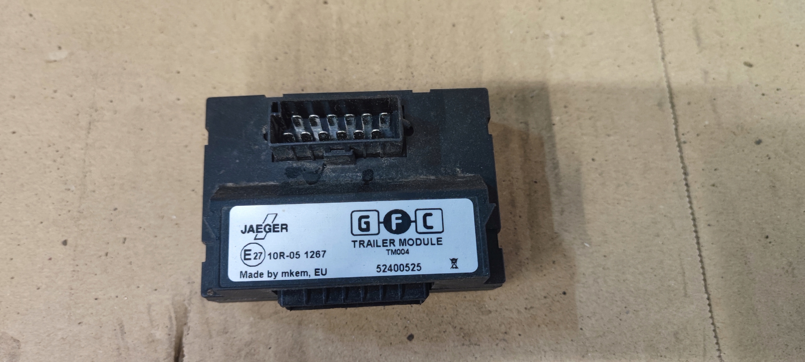 MODUŁ STEROWNIK ŚWIATEŁ HAKA HOLOWNICZEGO JAEGER 52400525