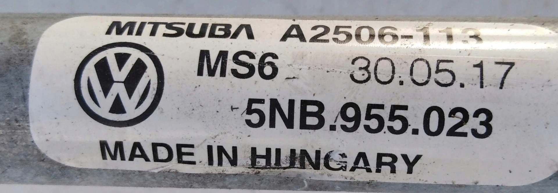 VW TIGUAN 5NA Wischergestänge 5NB955023