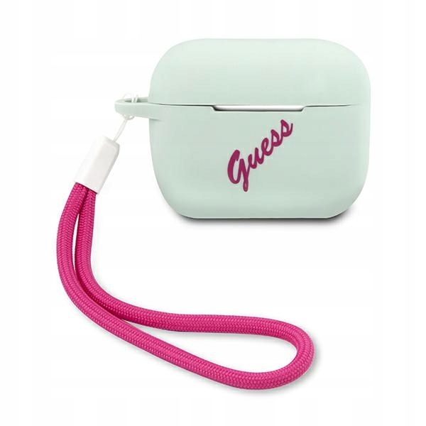 Guess Guacaplsvsbf Etui Do Airpods Pro Pokrowiec Silikonowy Fuksja Do Apple