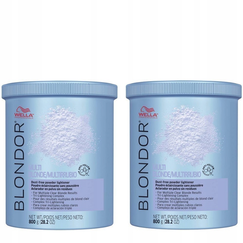 Wella Blondor Multi Blond Powder Sada Na Vlasy Rozjasňovač 2X800G
