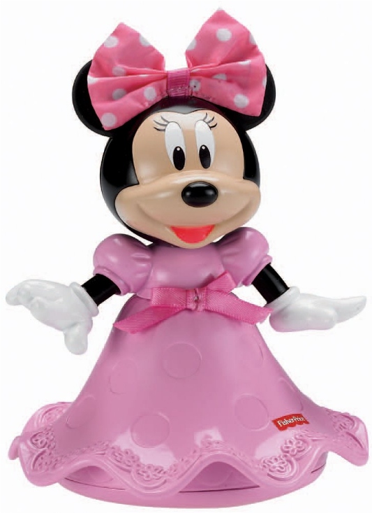 FISHER PRICE MYSZKA MINNIE FIGURKA GRZECHOTKA EAN 746775210991