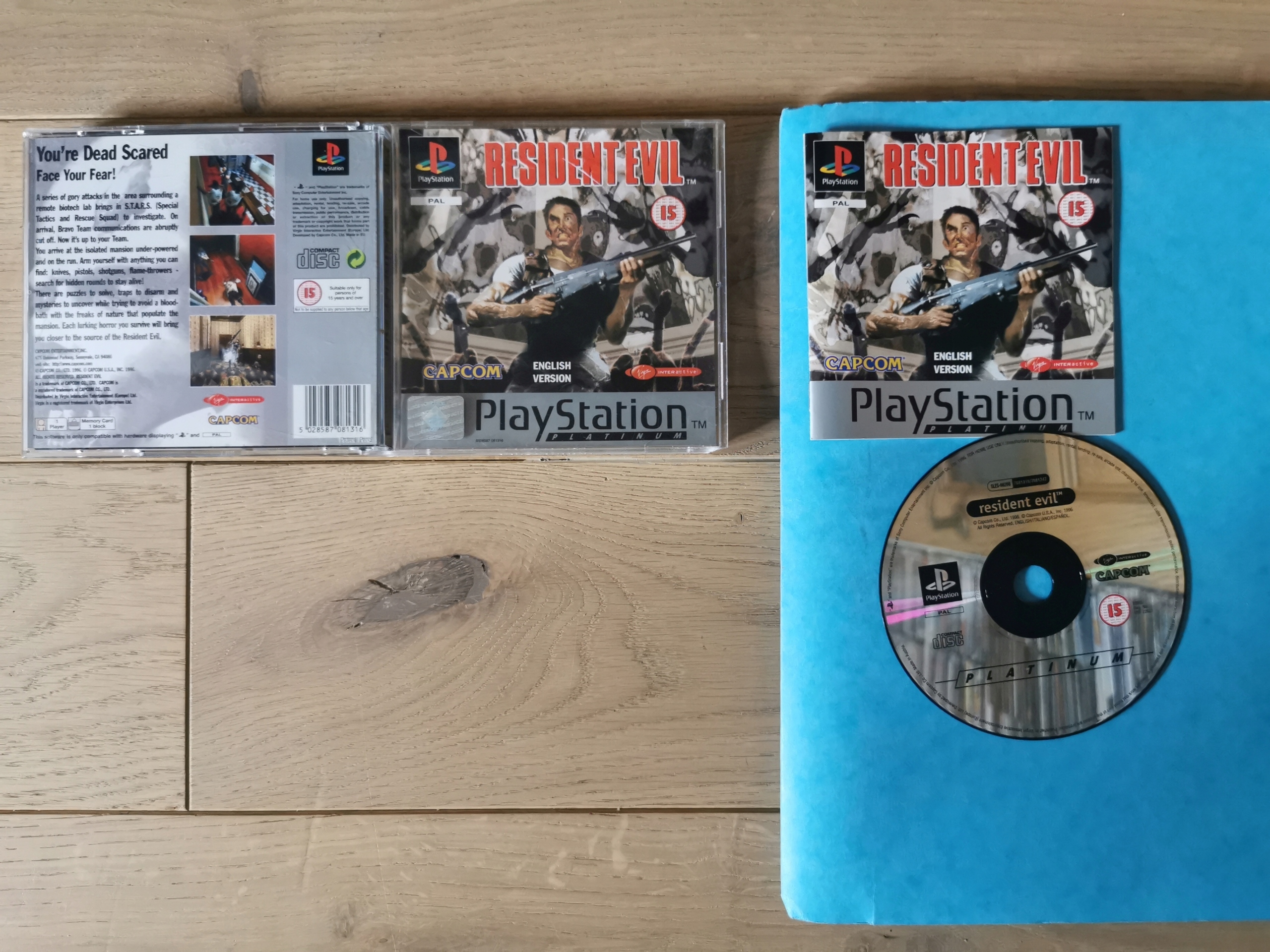 Resident Evil Platforma Sony PlayStation (PSX)