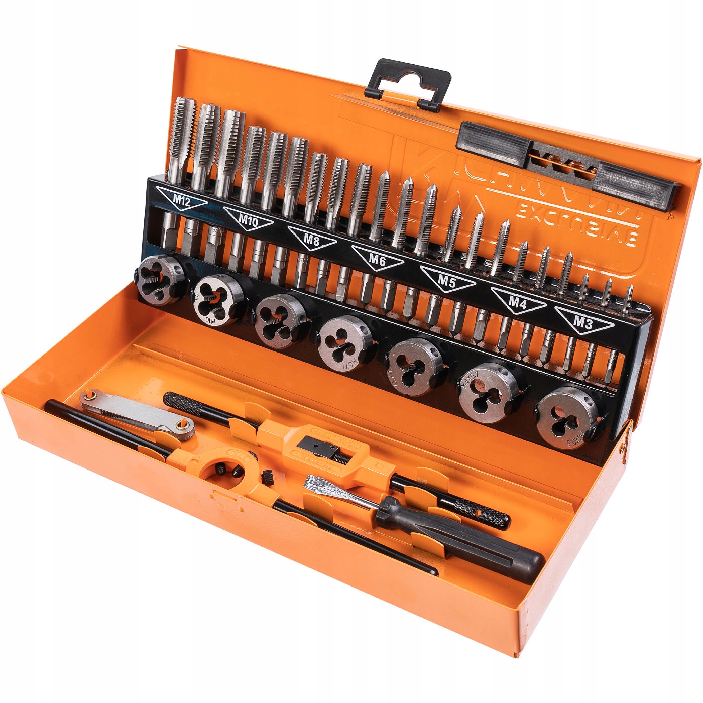 

Zestaw Gwintowników I Narzynek 32 Elementy C9182