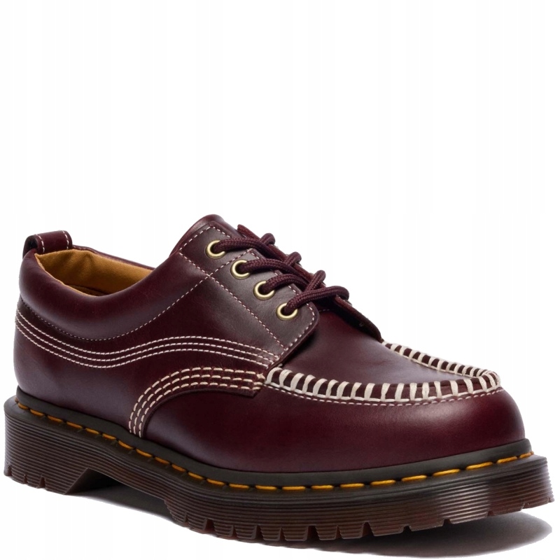 Dr. Martens Lowell Moc Toe Shoes Cherry Red Orleans r. 9(43)