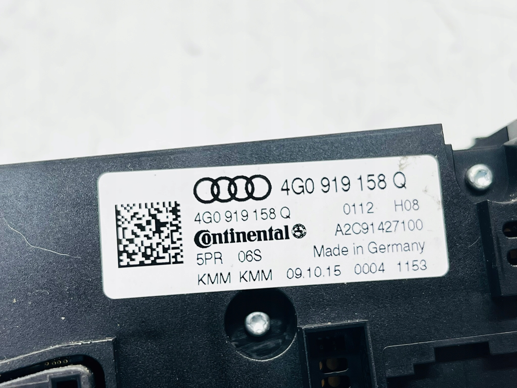 COMANDI CLIMA di riscaldamento KLIMATRONIK AUDI A6 C7 4G0919158Q