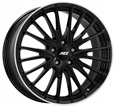 1x Aez Berlin Black 18 5x112 ET49 66,6 ABEF8BL49E (1 kus) disk kolo